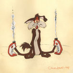 Wile E. Coyote Art Wile E. Coyote Art Furry-ous 1949